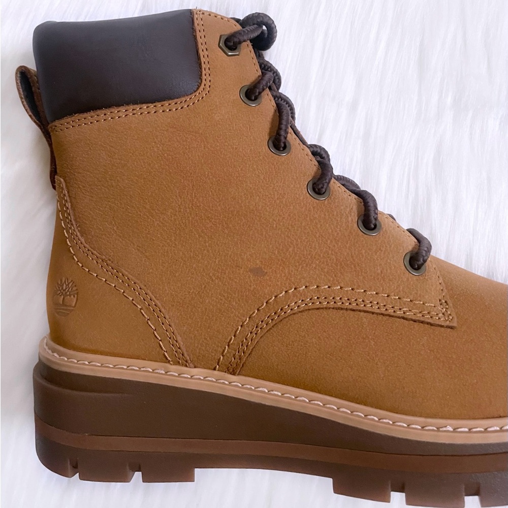 Timberland Women’s Cheyenne Valley Wheat Mid Lace-Up Hiking Boots - Picture 8 of 9